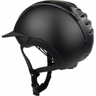 Casque Casco Duell One Präzision Schwarz Carbon