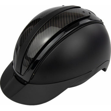 Casque Casco Duell One Präzision Schwarz Carbon