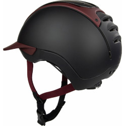 Casque Casco Duell One Precision Carbon Weinrot