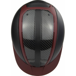 Casque Casco Duell One Precision Carbon Weinrot