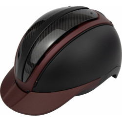 Casque Casco Duell One Precision Carbon Weinrot