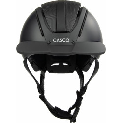 Reithelm Casco Duell One Iconic Finesse Noir mit mittiger Steppung Schwarz