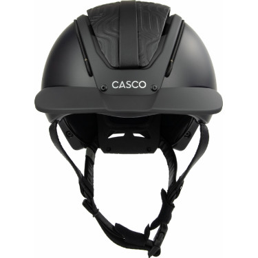 Reithelm Casco Duell One Iconic Finesse Noir mit mittiger Steppung Schwarz