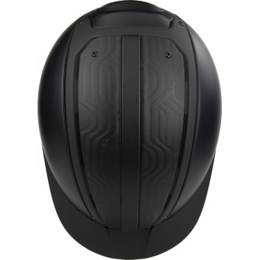 Reithelm Casco Duell One Iconic Finesse Noir mit mittiger Steppung Schwarz