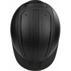 Reithelm Casco Duell One Iconic Finesse Noir mit mittiger Steppung Schwarz