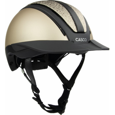 Casque Casco Duell One Iconic Flair beige / schwarz
