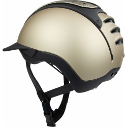 Casque Casco Duell One Iconic Flair beige / schwarz