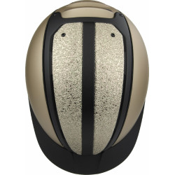 Casque Casco Duell One Iconic Flair beige / schwarz
