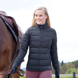 Leichte gesteppte Jacke Horze Alicia Damen Marineblau