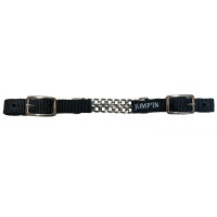 Doppelte verstellbare Jump'In-Kinnkette mit Nylon-Schnallen Schwarz Doppelte verstellbare Jump'In-Kinnkette mit Nylon-Schnallen Schwarz