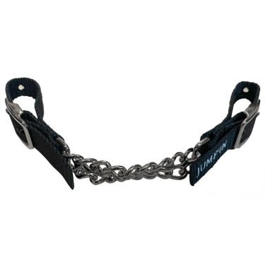 Doppelte verstellbare Jump'In-Kinnkette mit Nylon-Schnallen Doppelte verstellbare Jump'In-Kinnkette mit Nylon-Schnallen