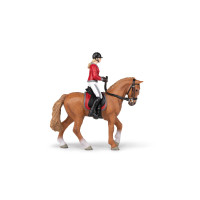 Spazierpferd und seine Reiterin Papo