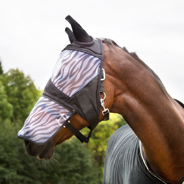 Horze Zebra Fliegenmaske Horze Zebra Fliegenmaske