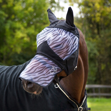 Horze Zebra Fliegenmaske Horze Zebra Fliegenmaske