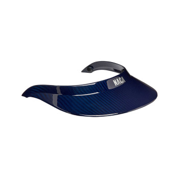 Visier für Helm NACA XL Glänzendes Blaukarbon