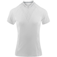 Polo Equithème Elodia Weiß Weiß Polo Equithème Elodia Weiß Weiß