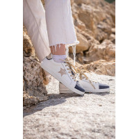 Sneakers Pénélope Neptune Weiß / Marineblau Weiß Sneakers Pénélope Neptune Weiß / Marineblau Weiß