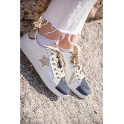 Sneakers Pénélope Neptune Weiß / Marineblau Weiß