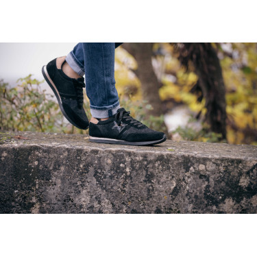 Sneakers Pénélope Saturn Schwarz / Rot