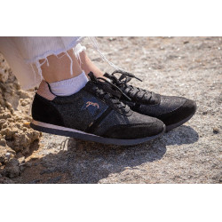 Sneakers Pénélope Saturn Schwarz / Rot