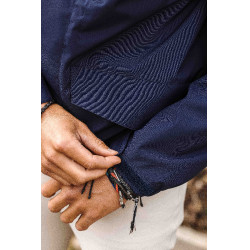 Wasserdichte Jacke Equithème Aaron Marine Marineblau