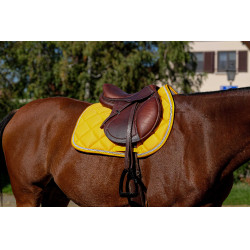 Satteldecke Equithème Classic Gelb Satteldecke Equithème Classic Gelb