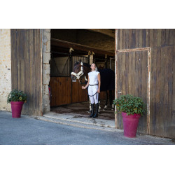 Polo Equithème Brussels Weiß Weiß Polo Equithème Brussels Weiß Weiß