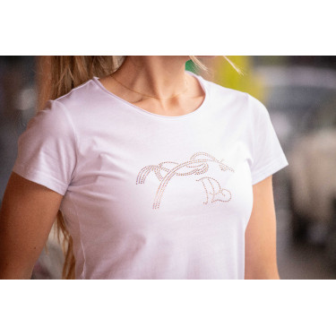 T-Shirt Pénélope Iconic Strass T-Shirt Pénélope Iconic Strass