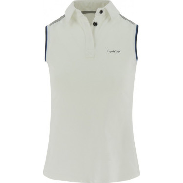 Ärmelloses Damen-Poloshirt Equit'M
