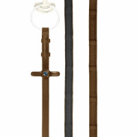 Zügel NT Extra Grip Stübben mit gummierter Innenseite Hunter Silber-Ebenholz Zügel NT Extra Grip Stübben mit gummierter Innenseite Hunter Silber-Ebenholz