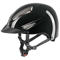 Uvex Perfexxion III Reithelm Glänzend Schwarz