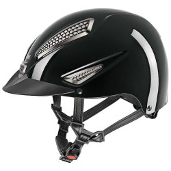 Uvex Perfexxion III Reithelm Glänzend Schwarz