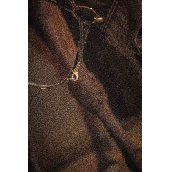 Pénélope Howlett Lederzügel Schwarz