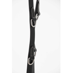 Pénélope Howlett Lederzügel Schwarz