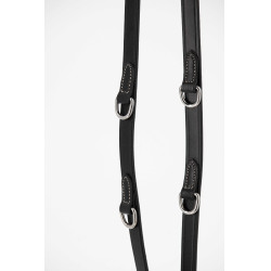 Pénélope Howlett Lederzügel Schwarz