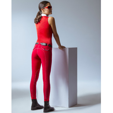 Equithème Verona Damenreithose Rot
