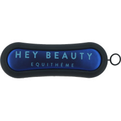 Kopf-Bürste Equithème Je t'aime Blau