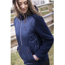 Anorak Equithème Celia Marineblau
