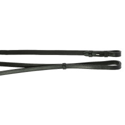 Zügel für Kandarenzaum Eric Thomas Elite 13 mm Schwarz