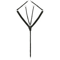 Elastischer Martingalstopper Norton Pro Schwarz