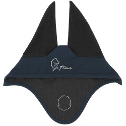 Fliegenhaube Ich liebe dich Equithème Origine Marineblau