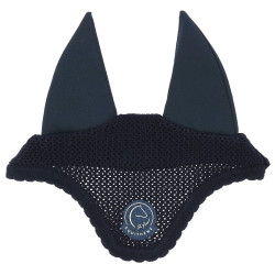 Fliegenhaube Ich liebe dich Equithème Compet Blau