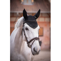 Mütze für Pferde New Strass Pénélope Schwarz