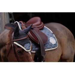 Fliegenhaube Equithème Denim Grau Fliegenhaube Equithème Denim Grau