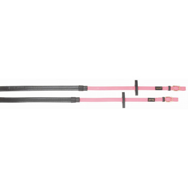 Biotack®-Zügel Gummi T de T Pink Rosa