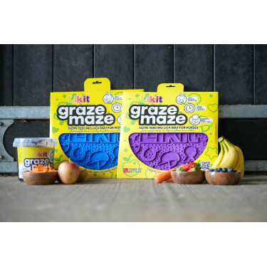 Leckmatte Likit Graze Maze Blau