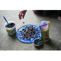 Leckmatte Likit Graze Maze Blau