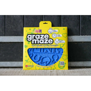 Leckmatte Likit Graze Maze Blau