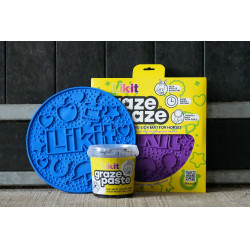 Leckmatte Likit Graze Maze Blau