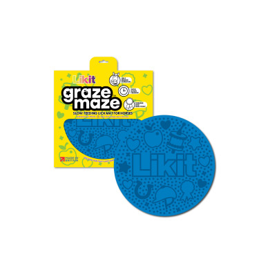 Leckmatte Likit Graze Maze Blau
